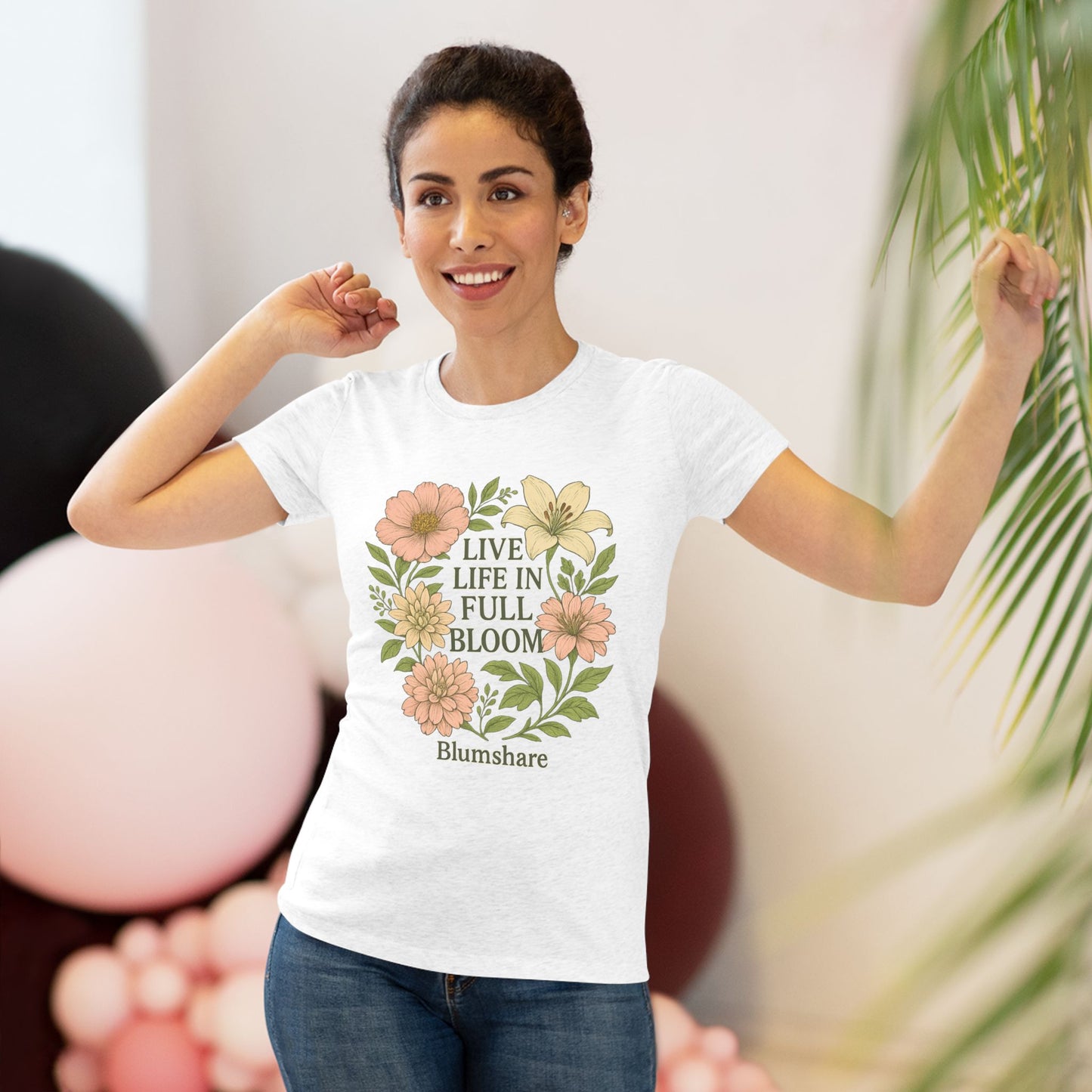 Full Bloom | Women's Tri-Blend Tee