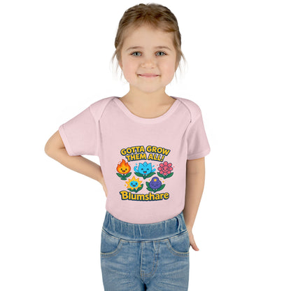 Unisex Baby Onesie - Gotta Grow Them All
