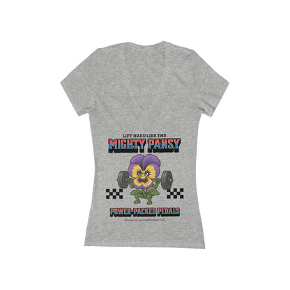 Lift Like A Pansy  | Women's V-Neck