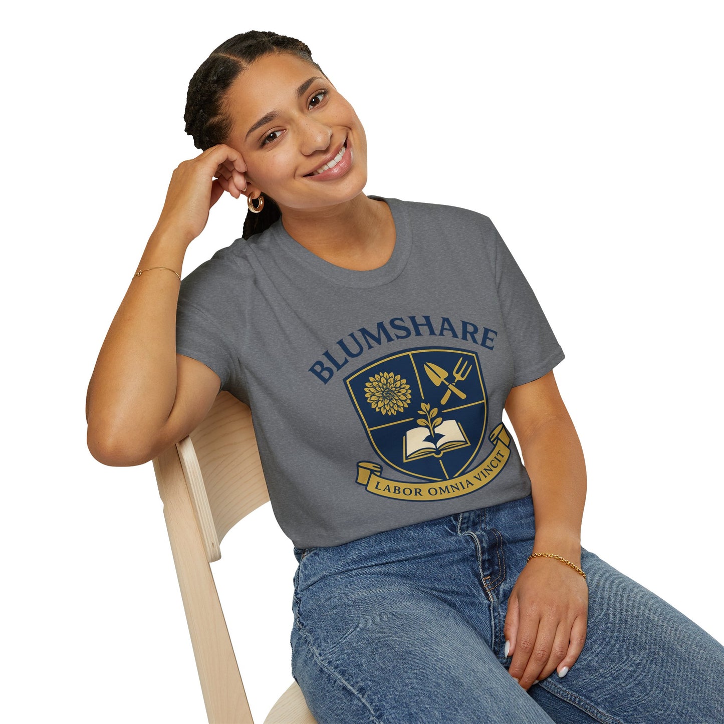 Work Conquers All Crest | Unisex
