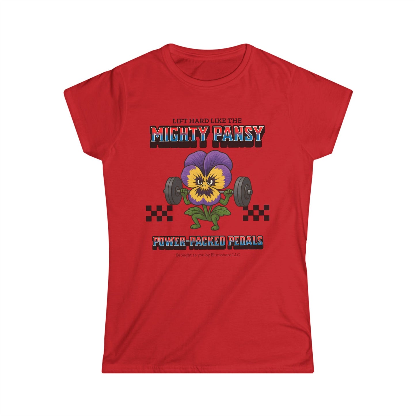 Lift Like A Pansy | Women's Softstyle Tee