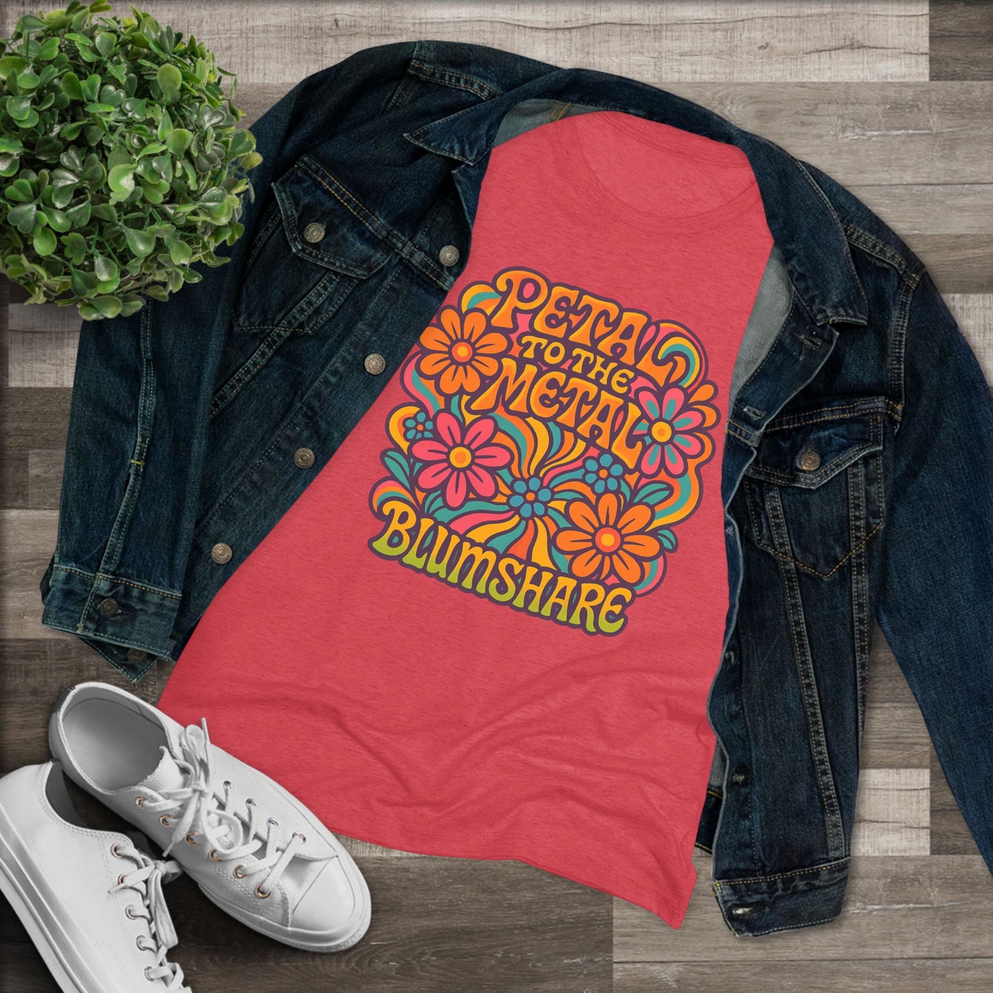 Pedal To The Metal | Women's Tri-Blend Tee
