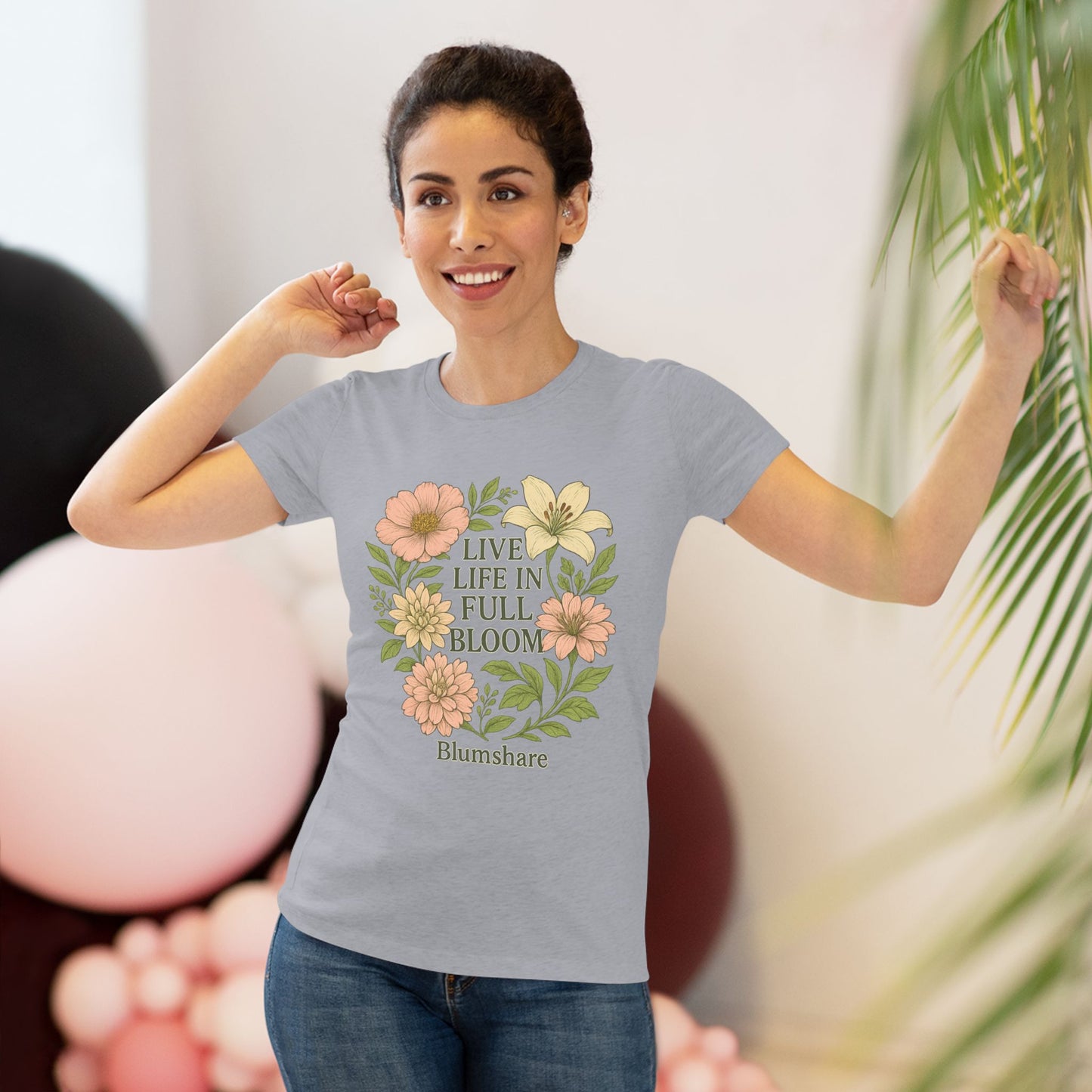 Full Bloom | Women's Tri-Blend Tee
