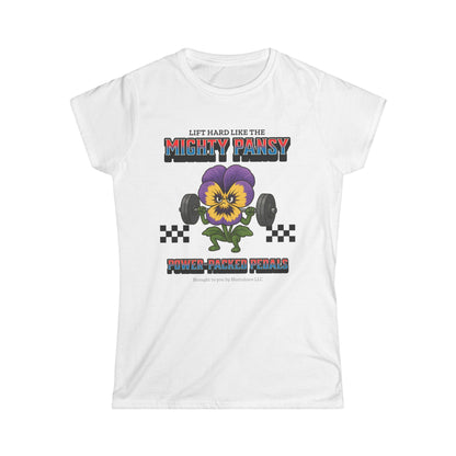 Lift Like A Pansy | Women's Softstyle Tee
