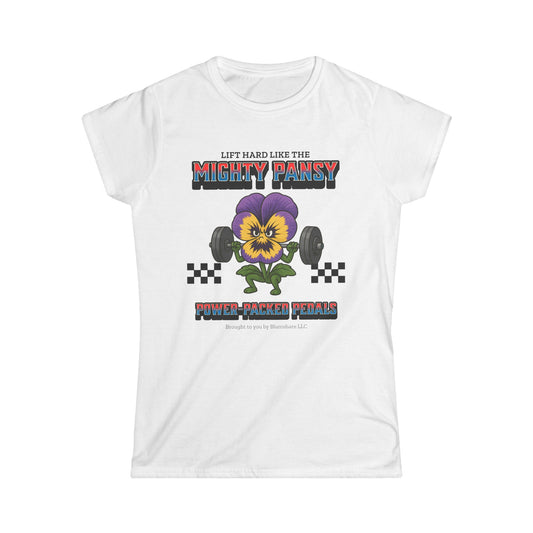 Lift Like A Pansy | Women's Softstyle Tee