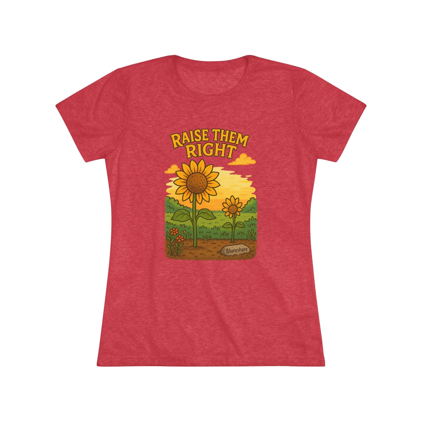 Raise Them Right | Women's Tri-Blend Tee