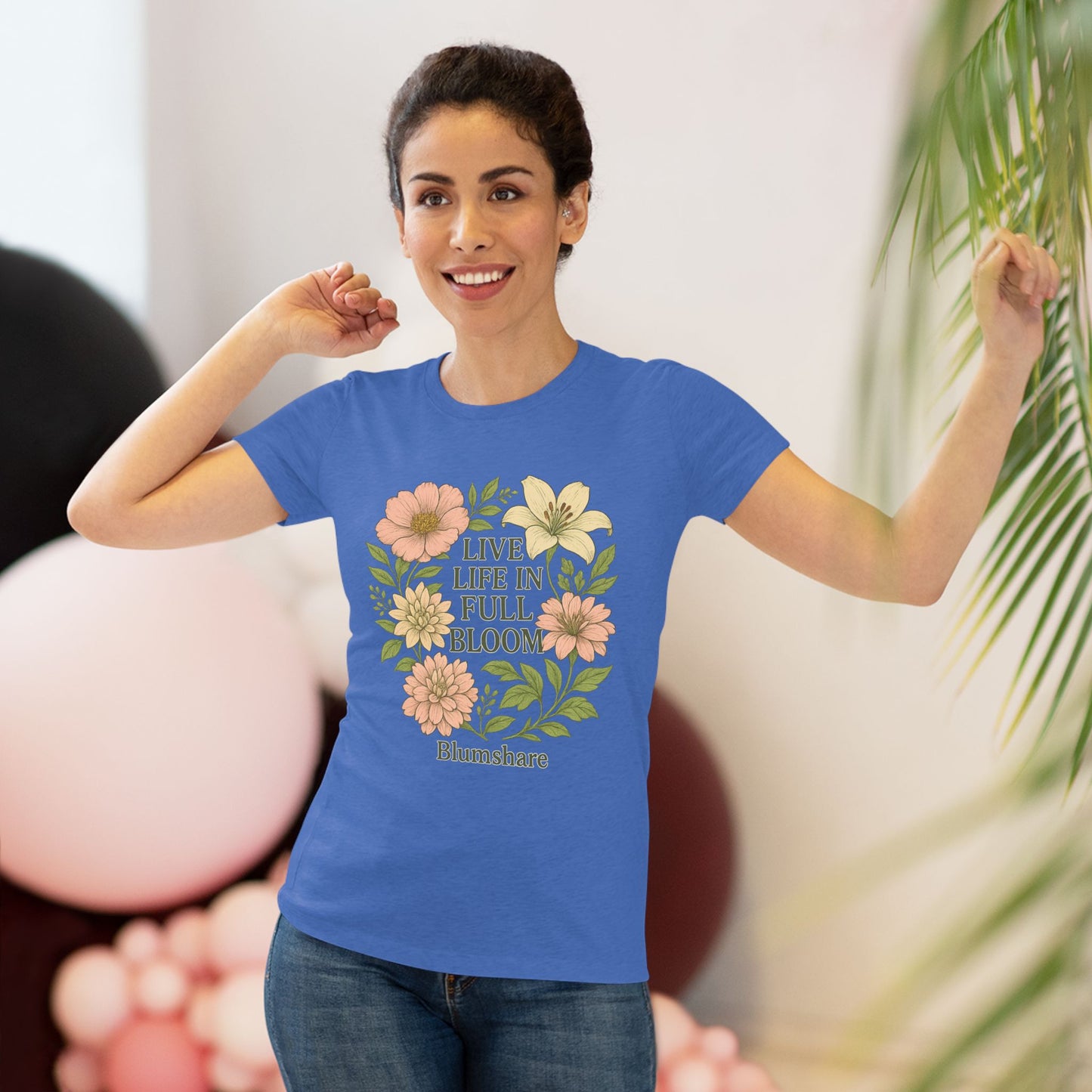 Full Bloom | Women's Tri-Blend Tee