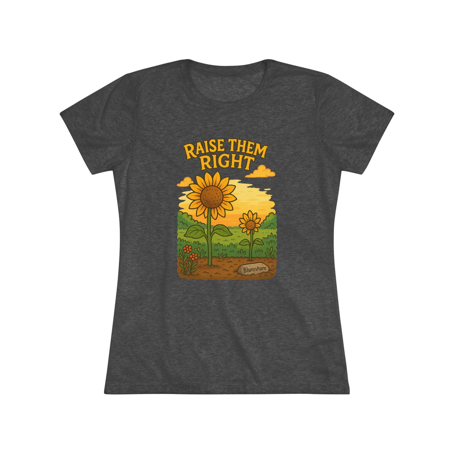 Raise Them Right | Women's Tri-Blend Tee