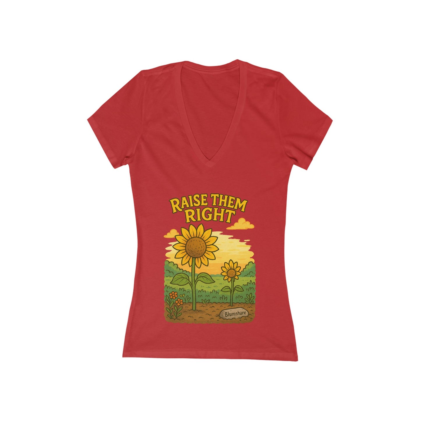 Raise Them Right  | Women's V-Neck