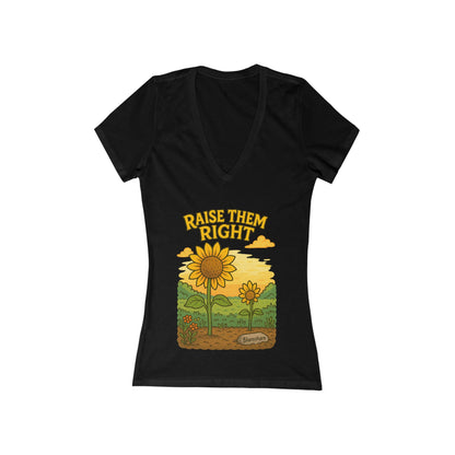 Raise Them Right  | Women's V-Neck