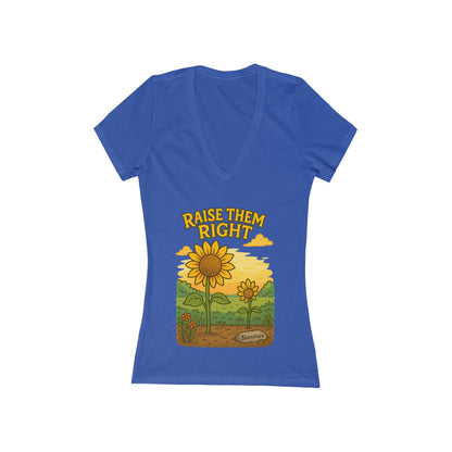 Raise Them Right  | Women's V-Neck