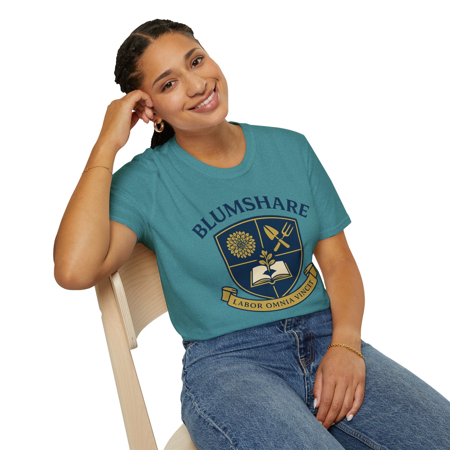 Work Conquers All Crest | Unisex