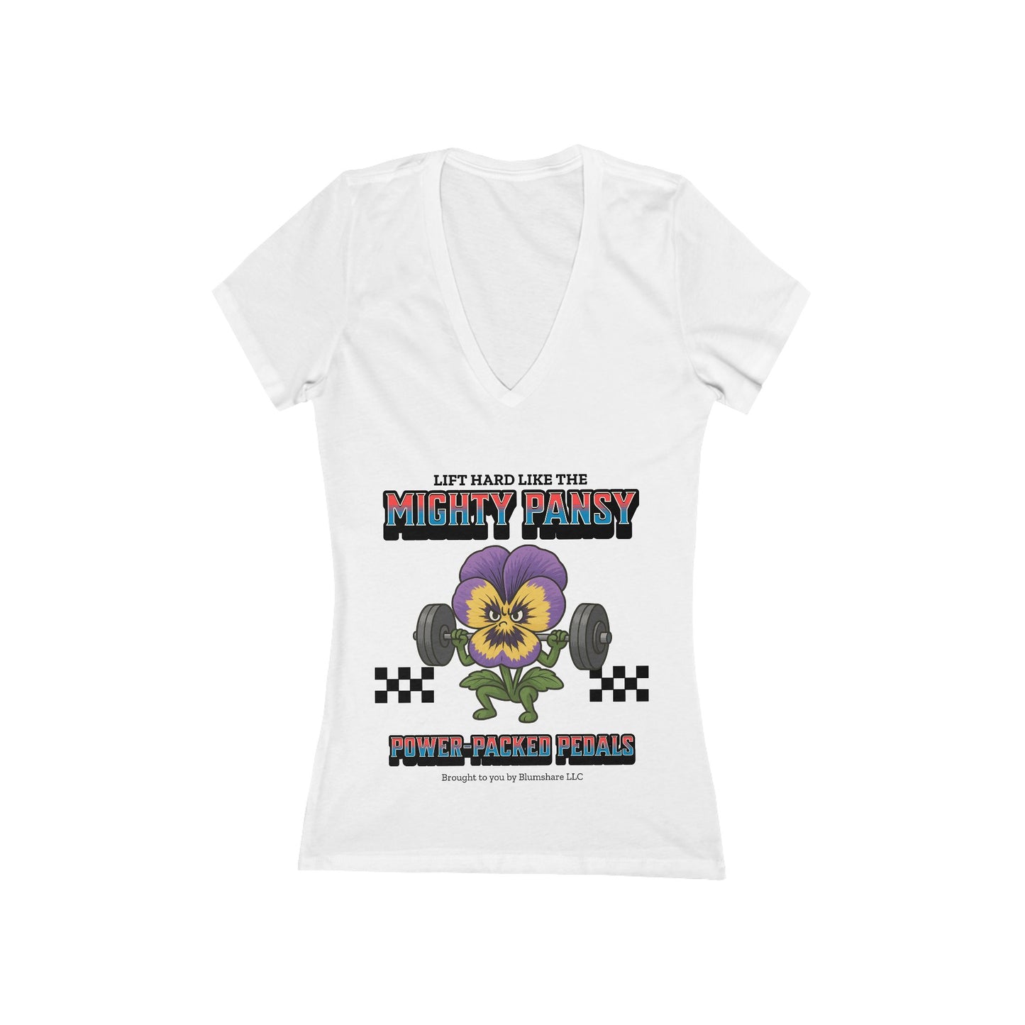 Lift Like A Pansy  | Women's V-Neck