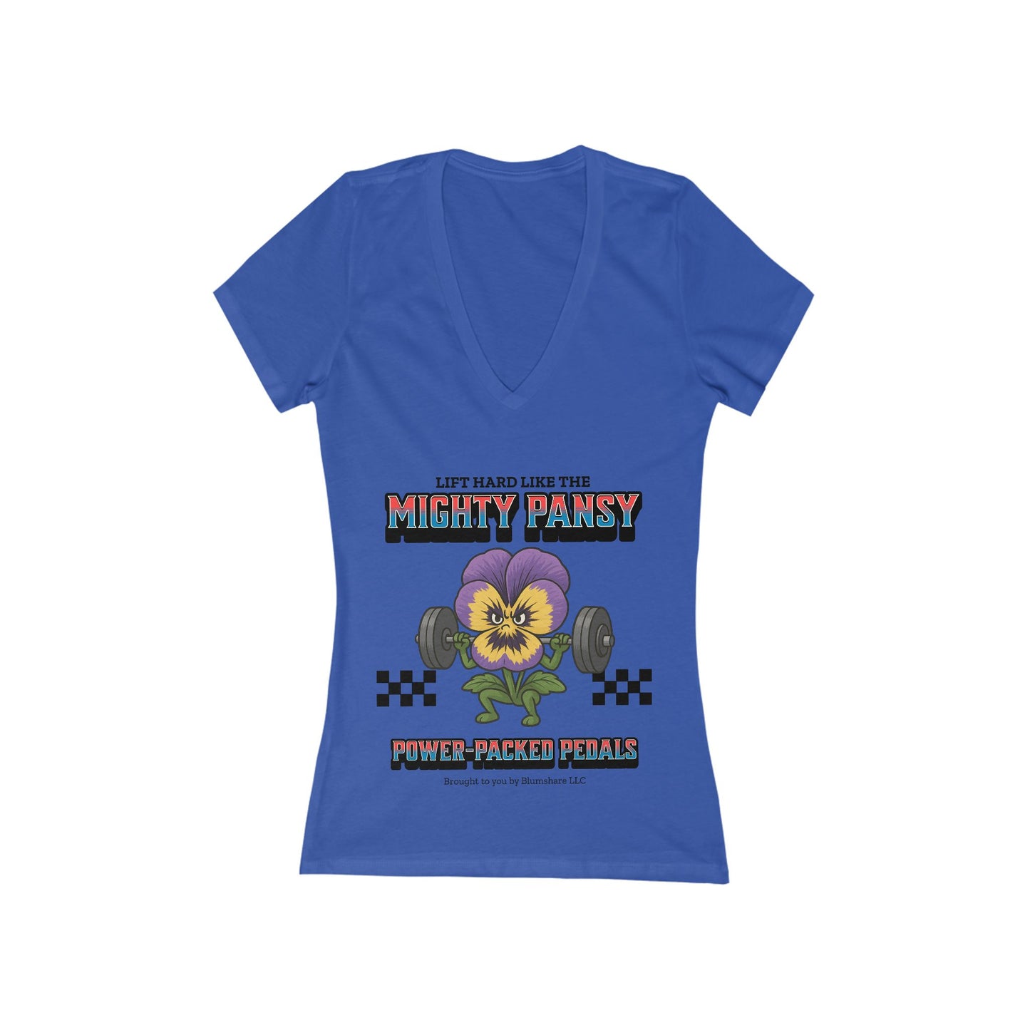 Lift Like A Pansy  | Women's V-Neck