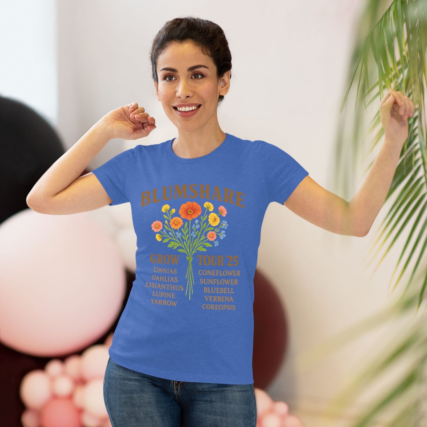 Flower Tour | Women's Tri-Blend Tee