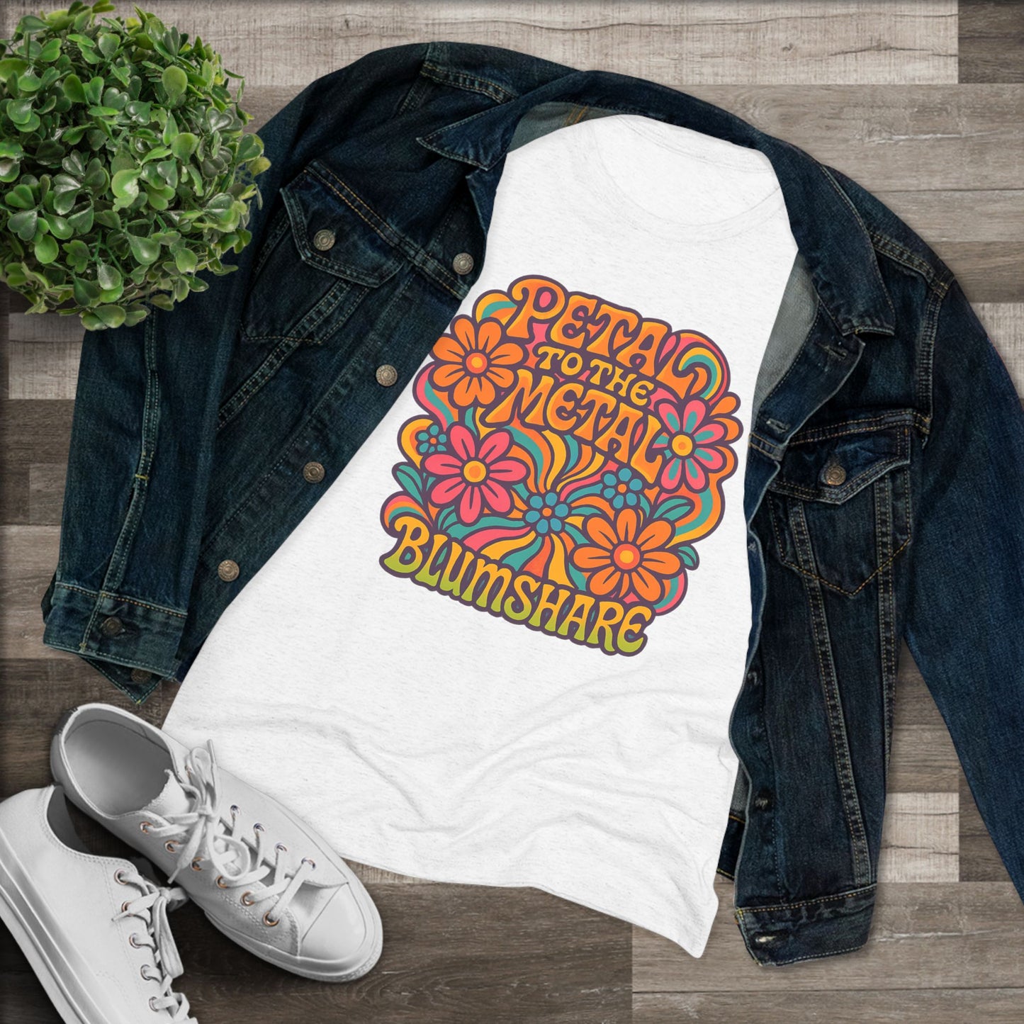 Pedal To The Metal | Women's Tri-Blend Tee