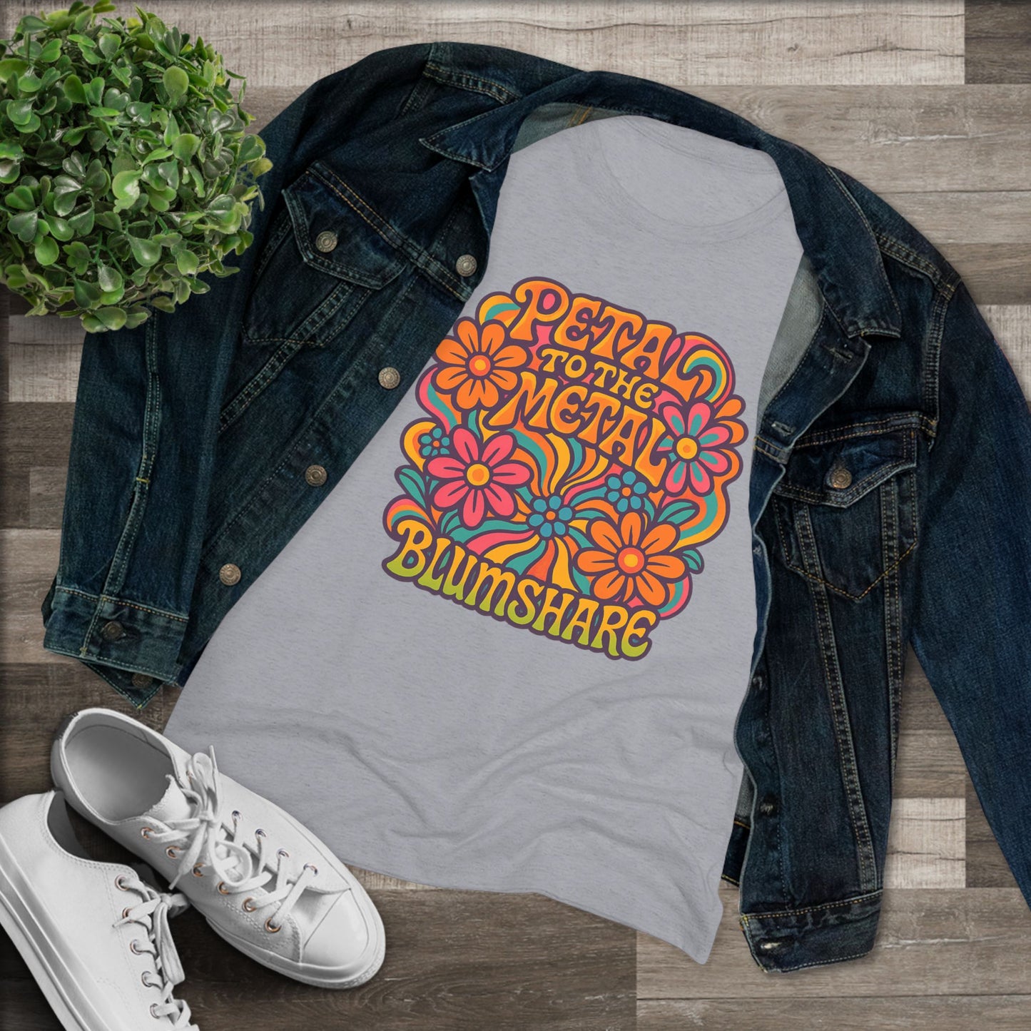 Pedal To The Metal | Women's Tri-Blend Tee