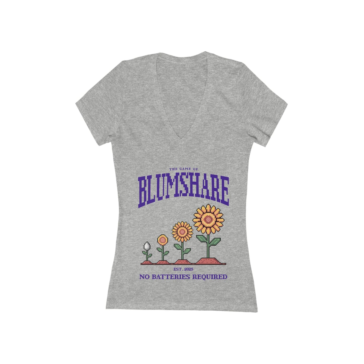 No Batteries Required  | Women's V-Neck