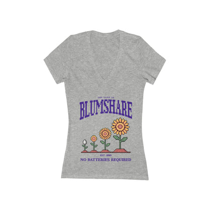 No Batteries Required  | Women's V-Neck