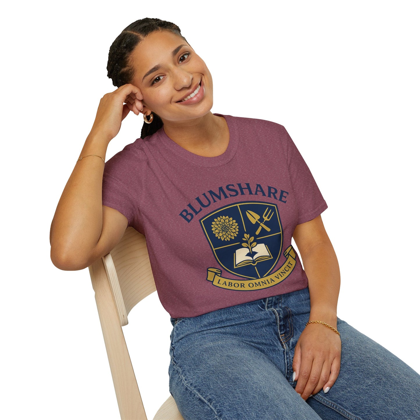 Work Conquers All Crest | Unisex