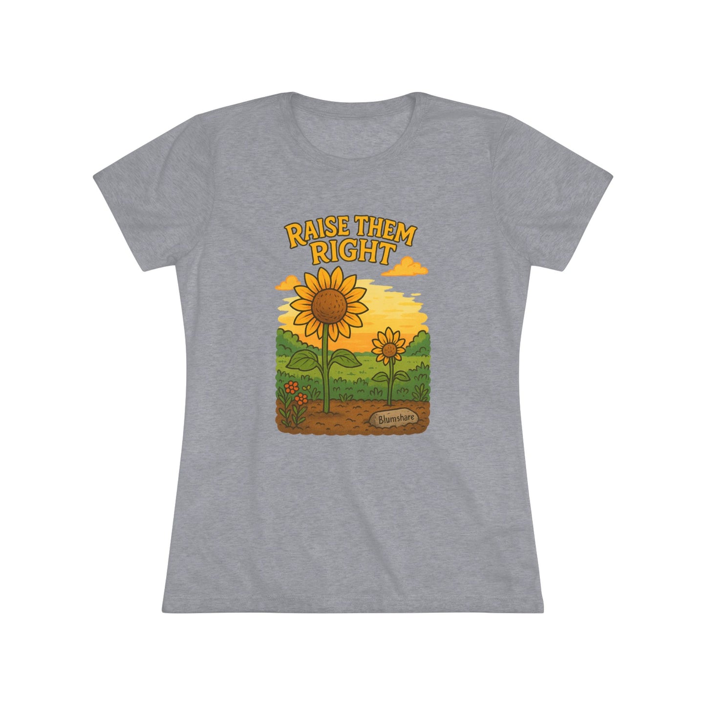 Raise Them Right | Women's Tri-Blend Tee