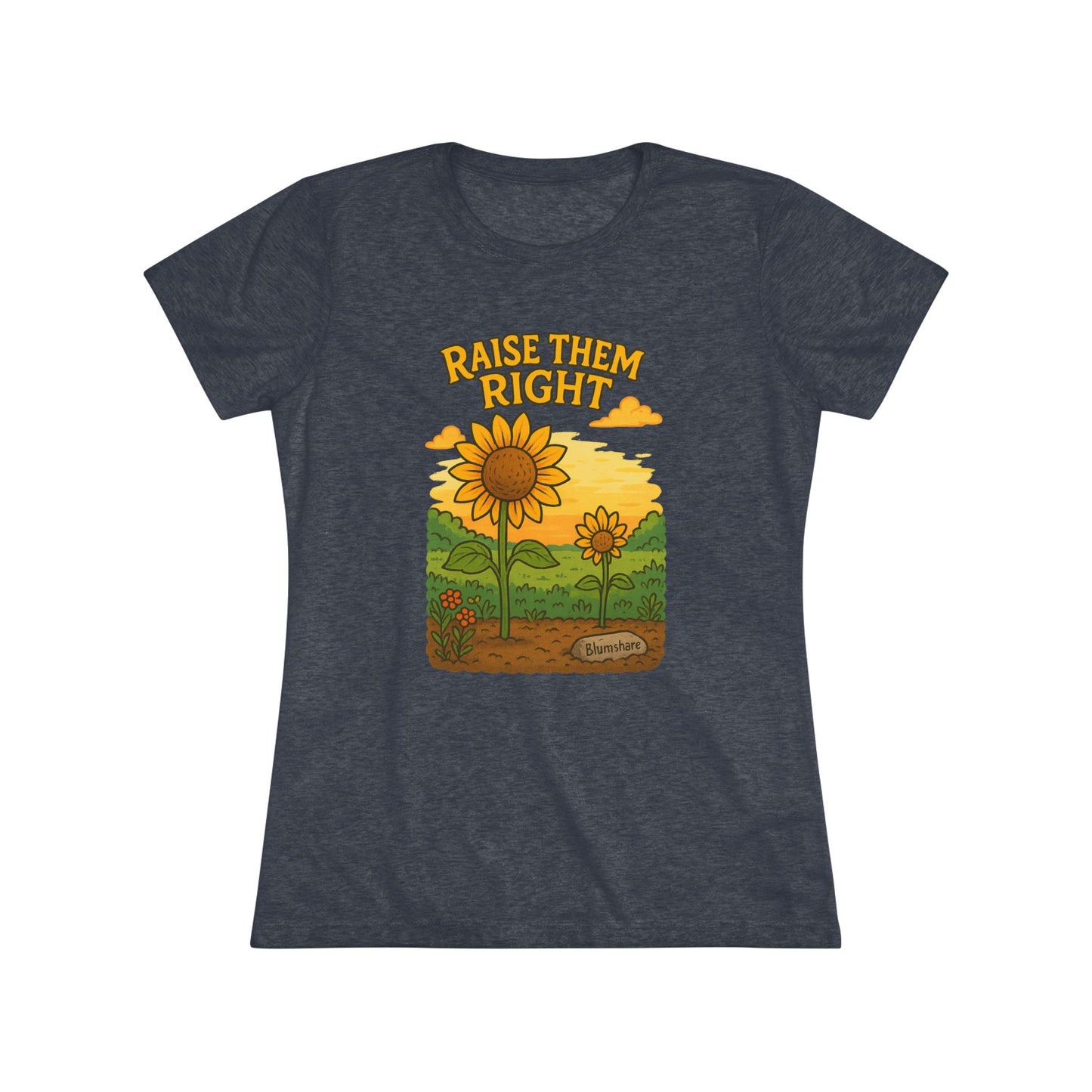 Raise Them Right | Women's Tri-Blend Tee