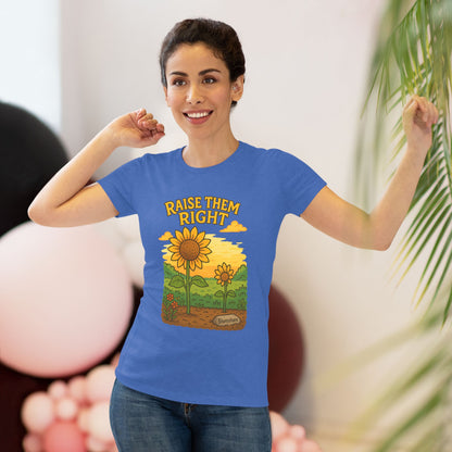 Raise Them Right | Women's Tri-Blend Tee