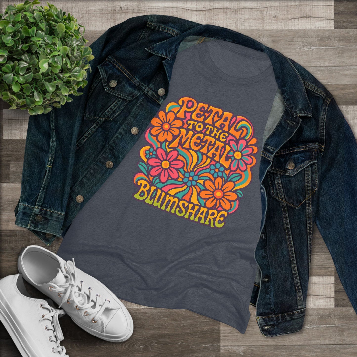 Pedal To The Metal | Women's Tri-Blend Tee