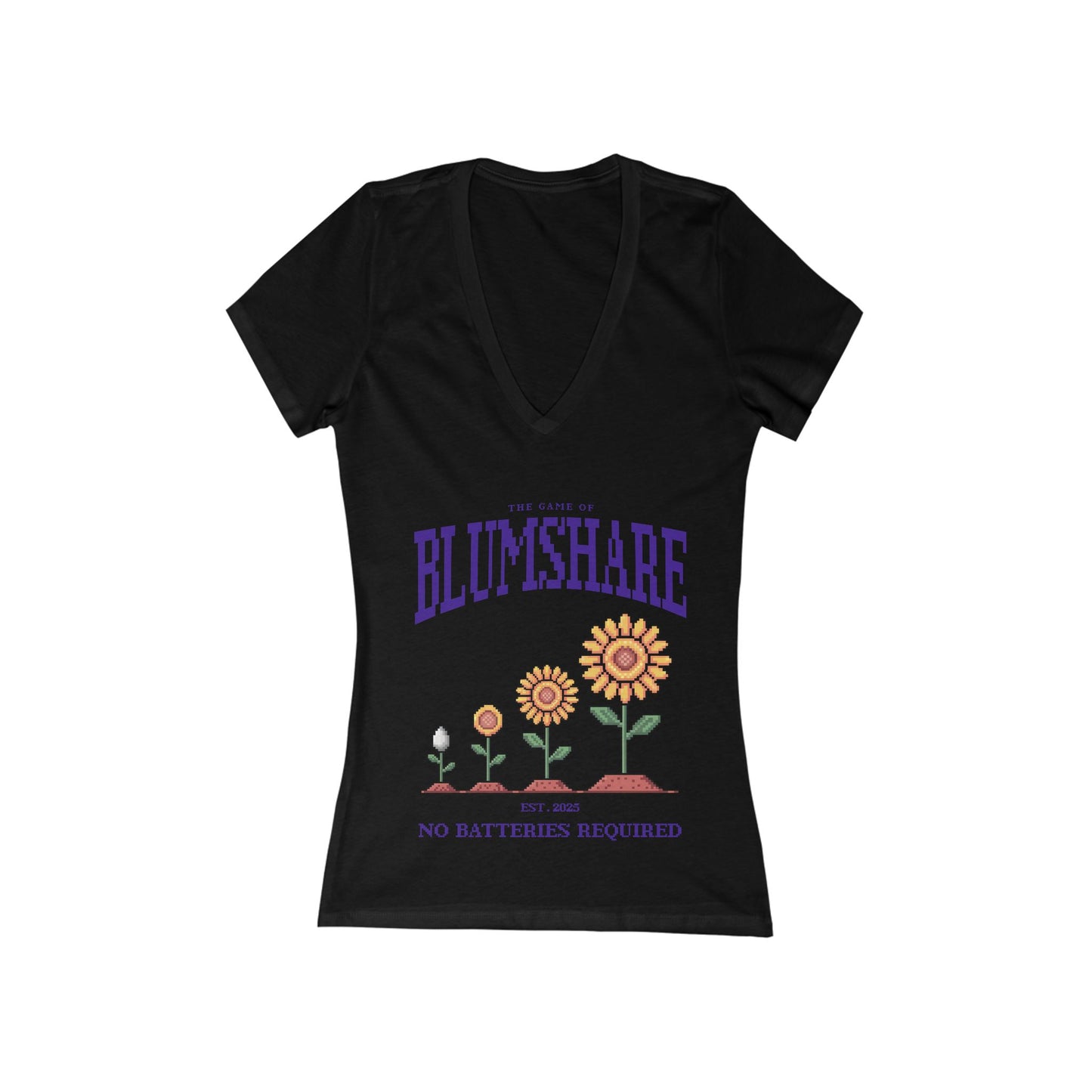 No Batteries Required  | Women's V-Neck