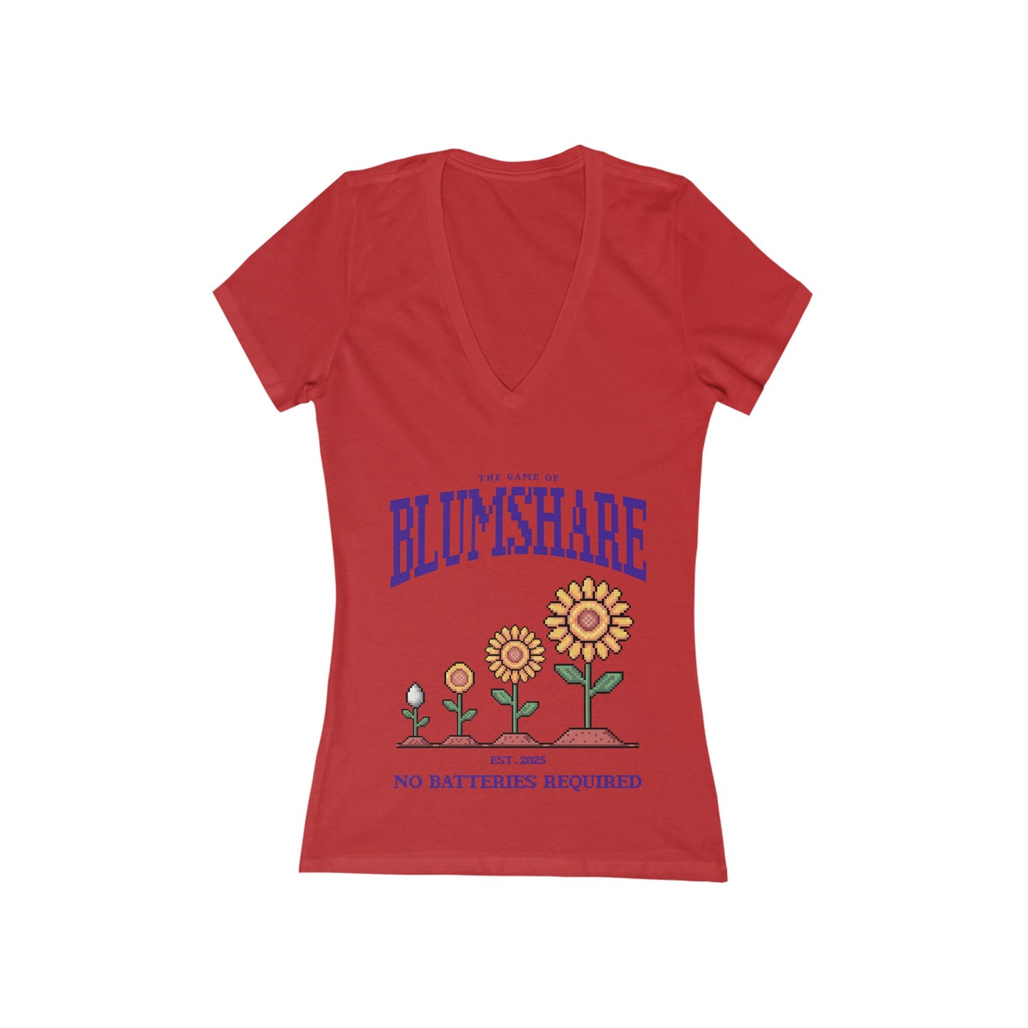 No Batteries Required  | Women's V-Neck