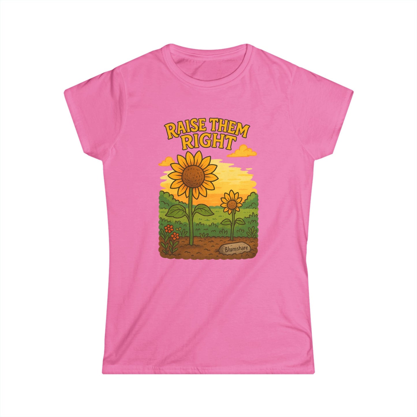 Raise Them Right | Women's Softstyle Tee