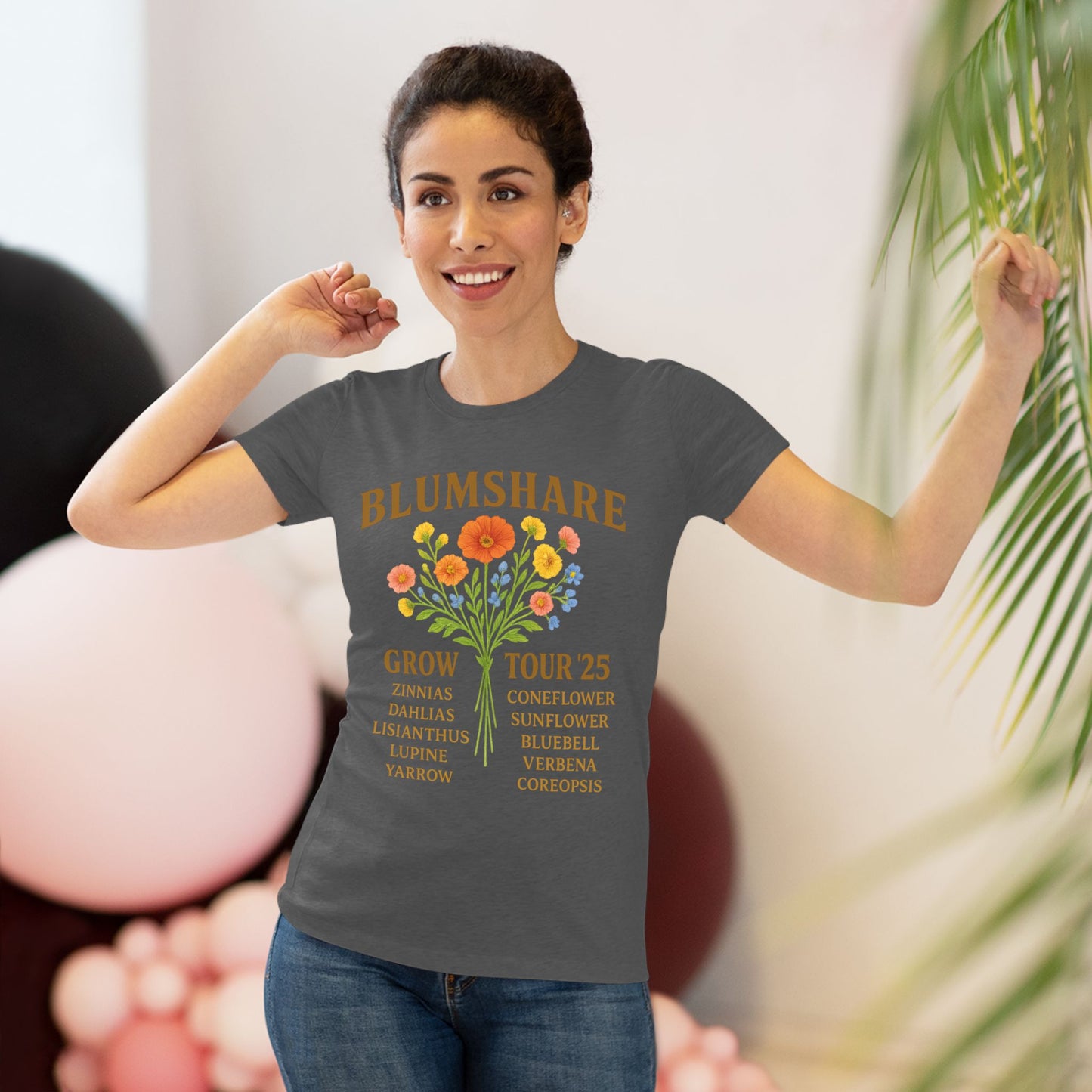 Flower Tour | Women's Tri-Blend Tee