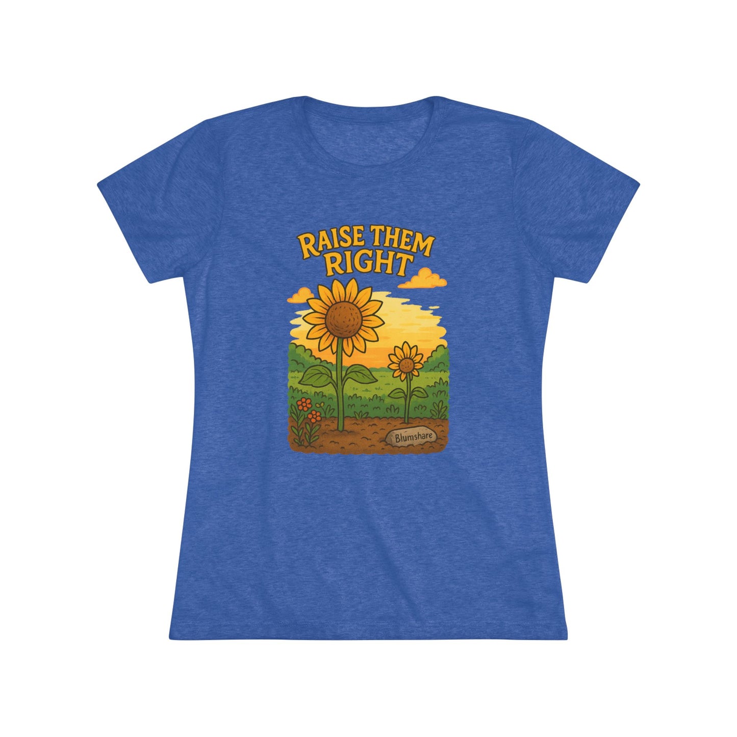 Raise Them Right | Women's Tri-Blend Tee