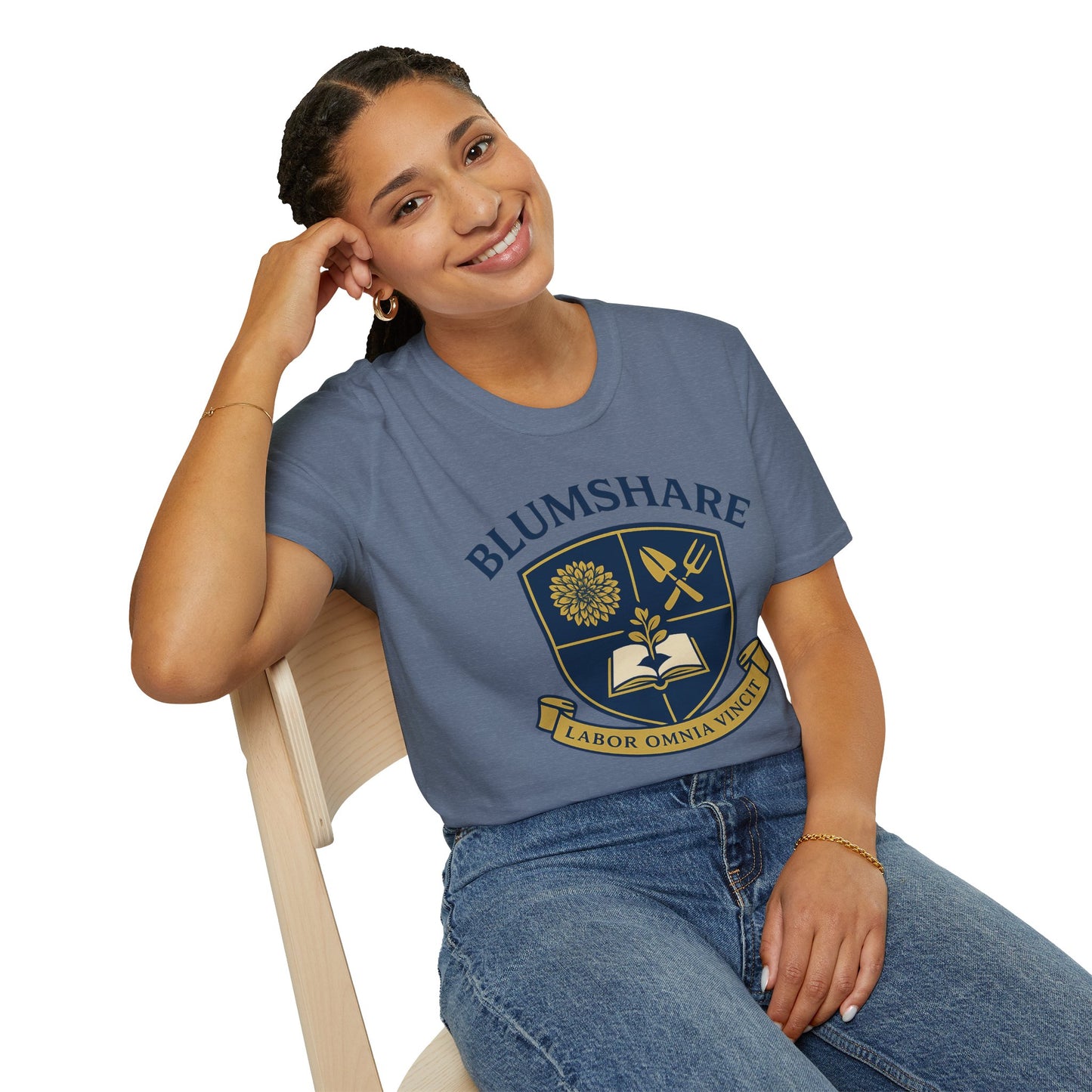 Work Conquers All Crest | Unisex
