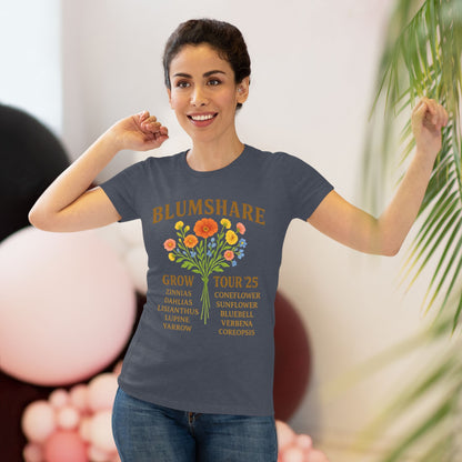 Flower Tour | Women's Tri-Blend Tee