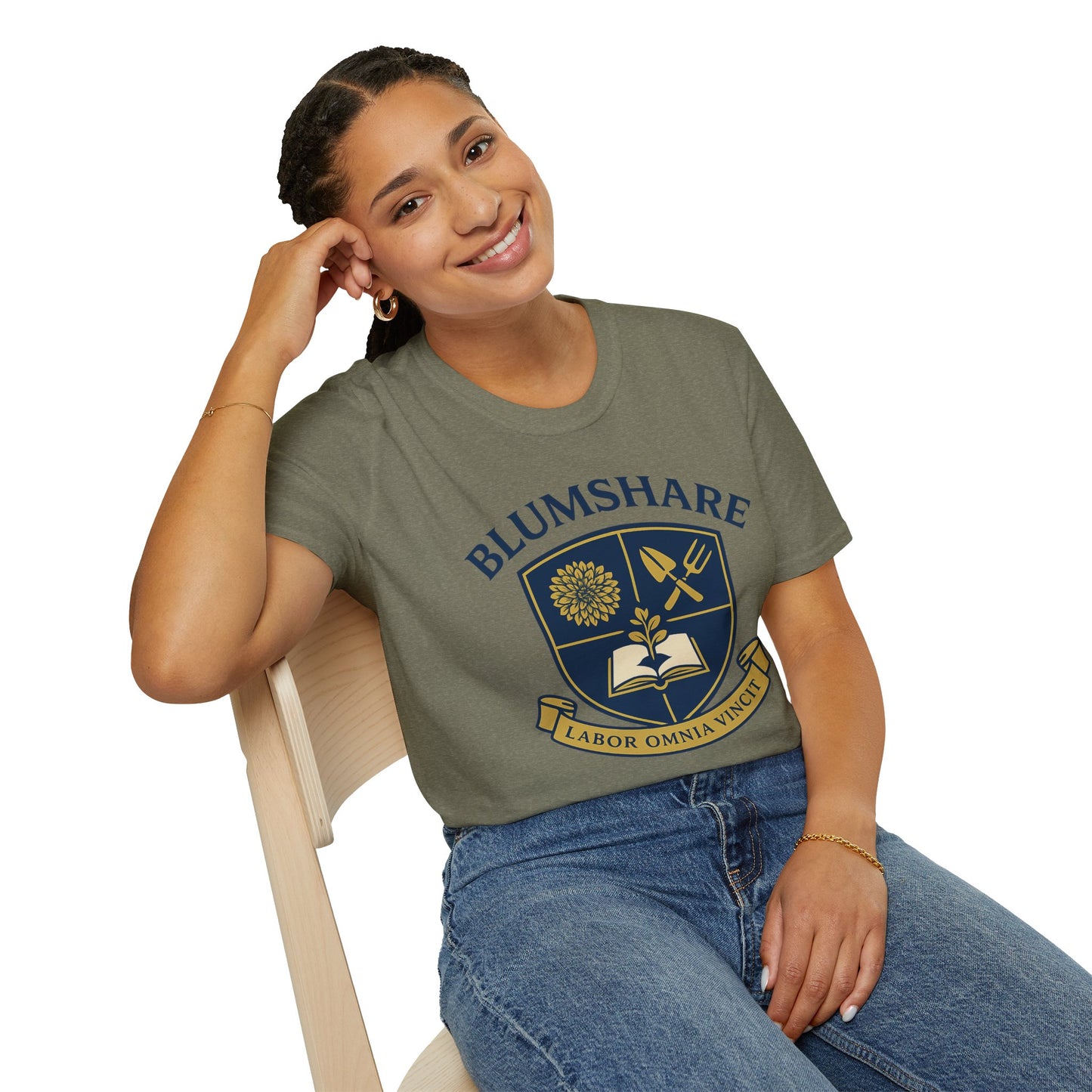 Work Conquers All Crest | Unisex