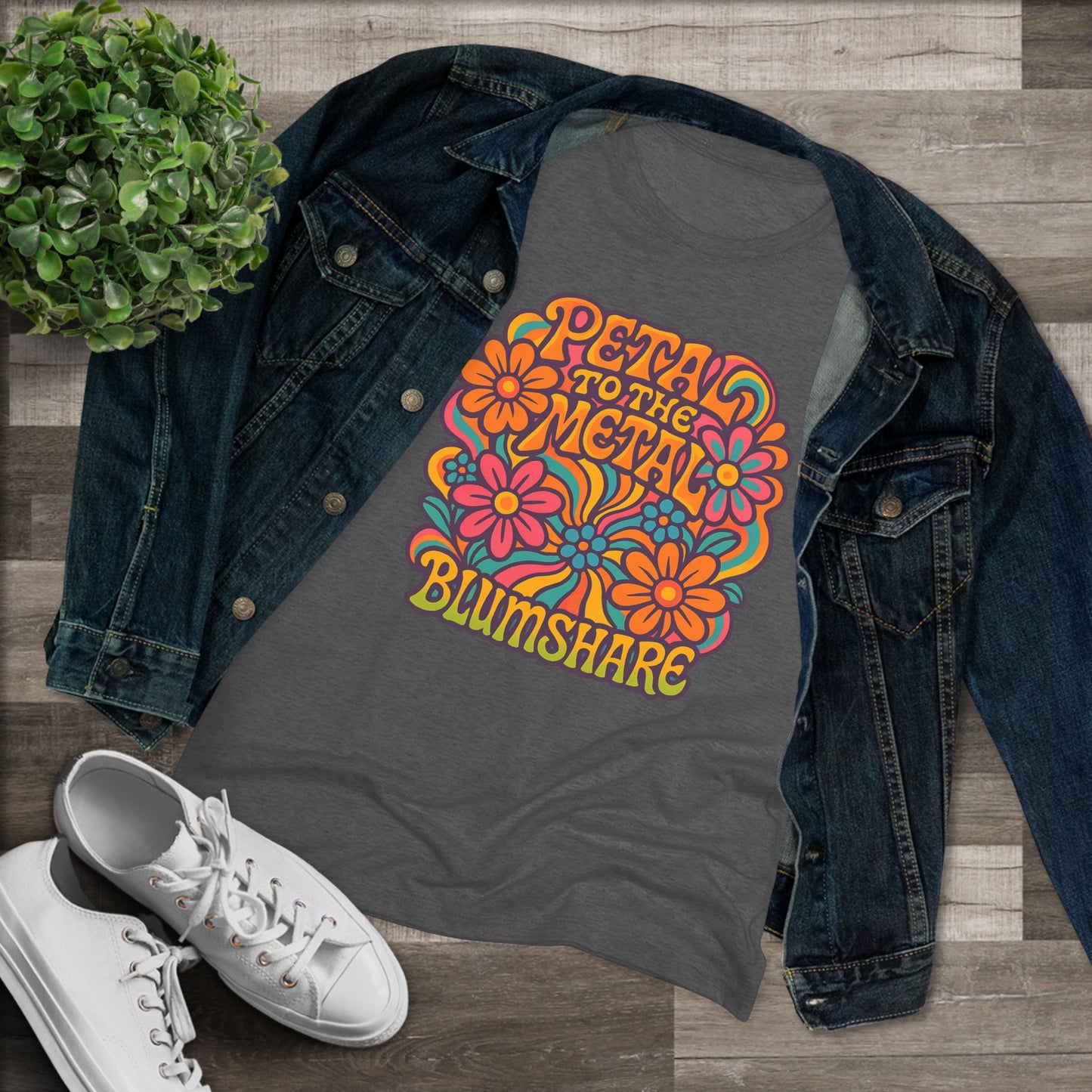 Pedal To The Metal | Women's Tri-Blend Tee